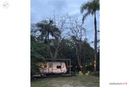 Travel trailer and camper near Guajataca Lake