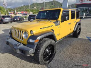 Jeep Wrangler 4x4 2020, solo, 28,250 millas